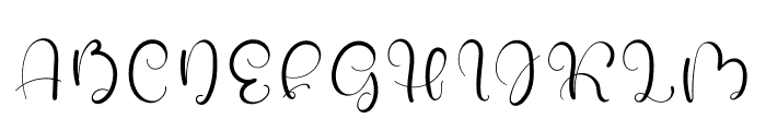 Blanket Signature Font UPPERCASE