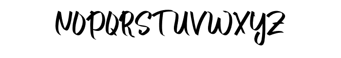 Blashter Font UPPERCASE