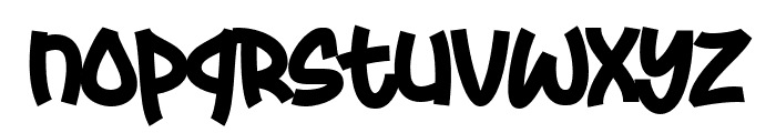 Blaster Glory Font LOWERCASE