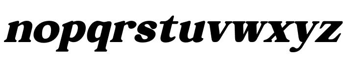 Blastge Italic Font LOWERCASE