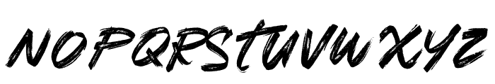 BlastinVector-Regular Font UPPERCASE
