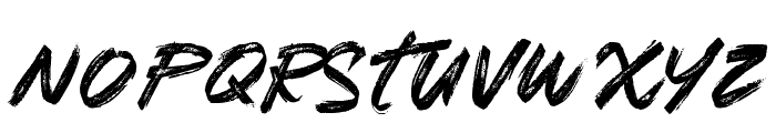 Blastin_Vector Regular Font UPPERCASE