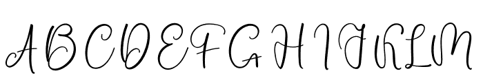 Blasting Signature Font UPPERCASE