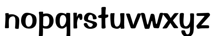 Blastique Regular Font LOWERCASE