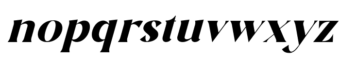 Blastula-Italic Font LOWERCASE