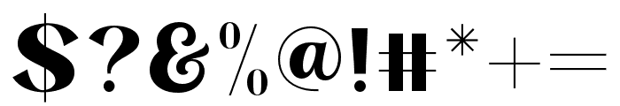 Blastula-Regular Font OTHER CHARS