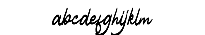 Blathe-Regular Font LOWERCASE