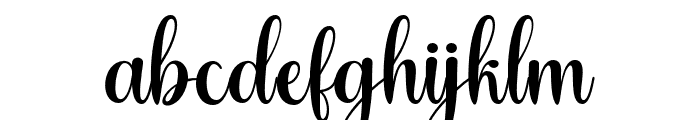 Blaytina Font LOWERCASE