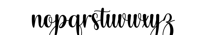 Blaytina Font LOWERCASE