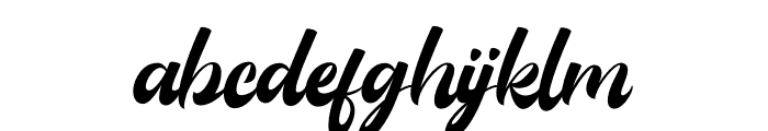 Blaytine Font LOWERCASE