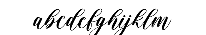 Blengda Font LOWERCASE