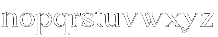 Blensit Font LOWERCASE