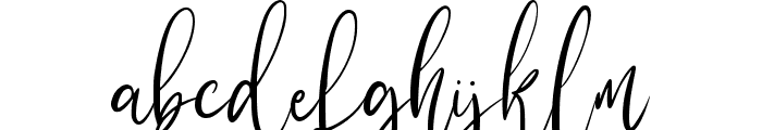 Blessed Farmhouse A Font LOWERCASE
