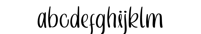 Blessed Love Font LOWERCASE