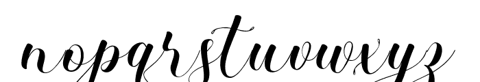 Blessed Youth Font LOWERCASE