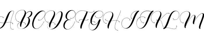 BlessedYouth Font UPPERCASE