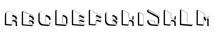 Blick Regular Font LOWERCASE