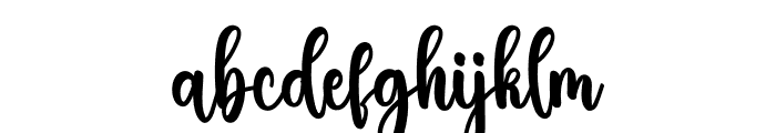 Blighted Font LOWERCASE