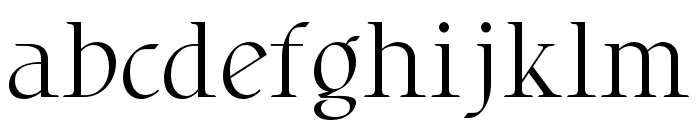 Bligra Regular Font LOWERCASE