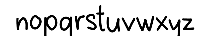 Blimblom Font LOWERCASE