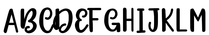 Blind Regular Font UPPERCASE