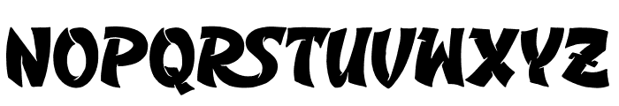 Bling Nioh Font UPPERCASE