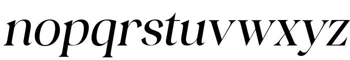 Blinkosta Italic Font LOWERCASE