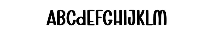 Blisful Father Font LOWERCASE