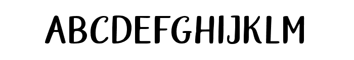 Blishfully Sans Font LOWERCASE