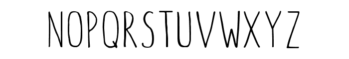Bliss Regular Font LOWERCASE