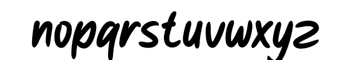 Bliss Wish Font LOWERCASE