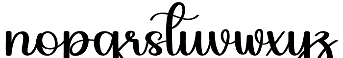 Blissful Father Font LOWERCASE