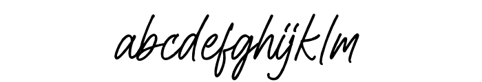 Blissful Heartlight Script Font LOWERCASE