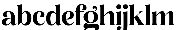 Blissful Heartlight Serif Font LOWERCASE