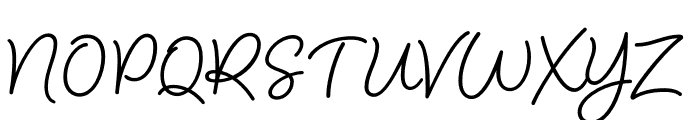 Blithe-Regular Font UPPERCASE