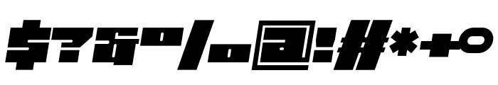 Blize-Regular Font OTHER CHARS