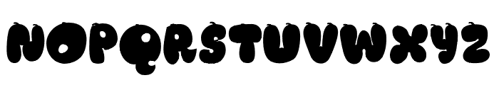 BlobsyPumpkins-Regular Font LOWERCASE