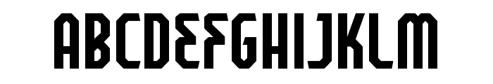 Blockcut Font UPPERCASE