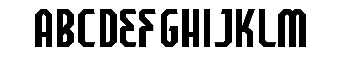 Blockcut Font LOWERCASE