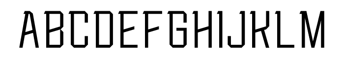 Blockhead Nova Light Font UPPERCASE