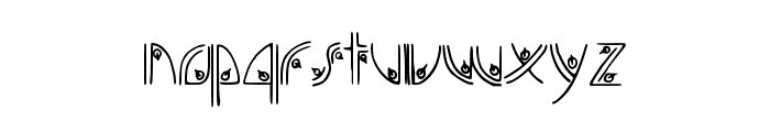 Blofburg Regular Font LOWERCASE