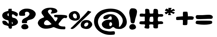 Blogeris Expanded Font OTHER CHARS