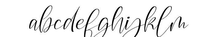 Bloming Fantasy Italic Font LOWERCASE