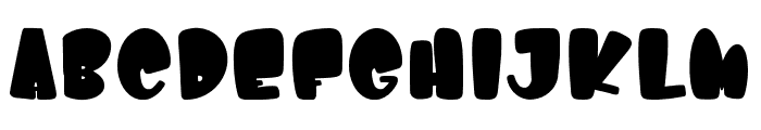 BloobeyRegular Font UPPERCASE