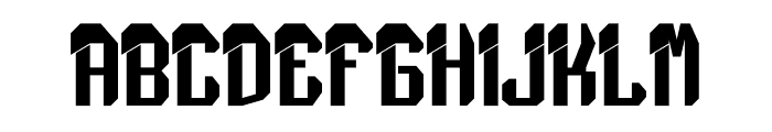 Blood Grones Font LOWERCASE