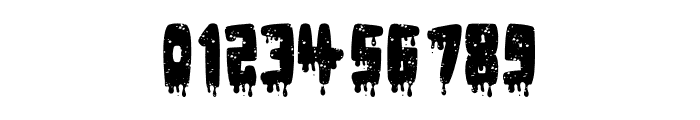 Blood Grunge Font OTHER CHARS