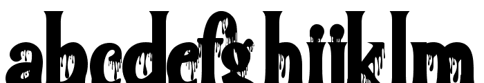 Blood Hunter Font LOWERCASE