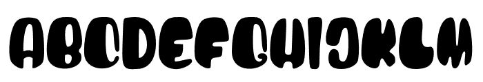 BloodBold Font LOWERCASE