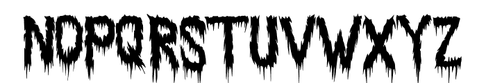 Bloodes Black Metal Font UPPERCASE