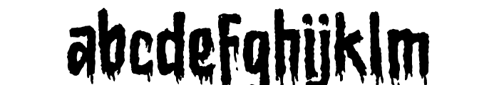 Bloody Camp Font LOWERCASE